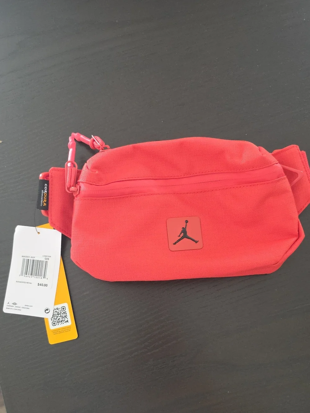 Jordan Red Waist Pack with Jumpman Patch